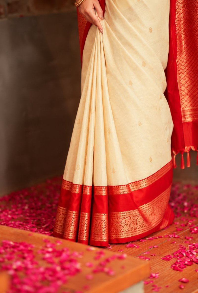 Sneha Vol 1 By Aab Art Silk Jacquard Border Saree 